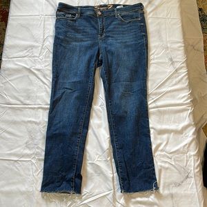 Seven, blue jeans, straight cut, size 16. In great condition.